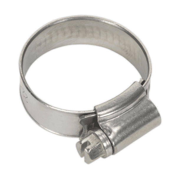 Stainless Steel Hose Clip 22-32mm - Pack of 10