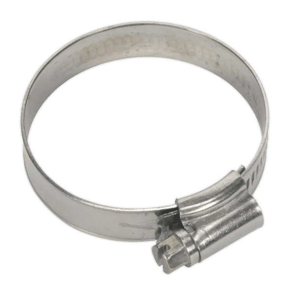 Stainless Steel Hose Clip 35-51mm - Pack of 10