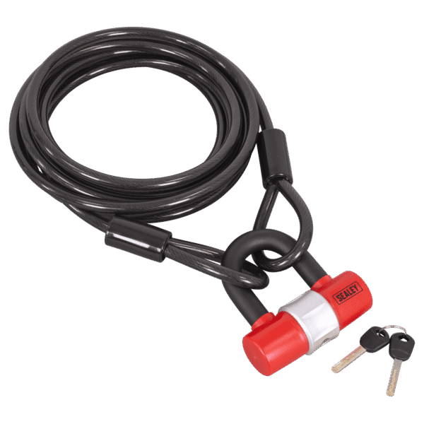 Motorcycle Cable Lock 10mm x 5m