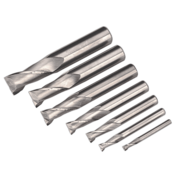 HSS End Mill Set 2 Flute 4-16mm
