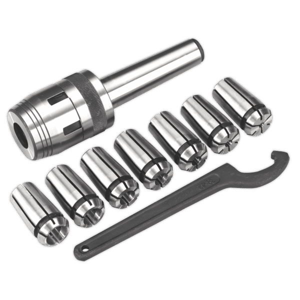 Mill Chuck Set MT3-M12 4-16mm