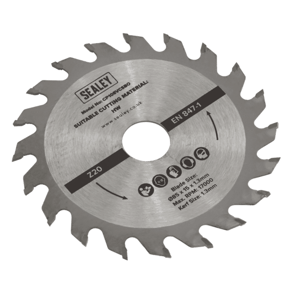 20tpu Circular Saw Blade Ø85 x 15 x 1.3mm