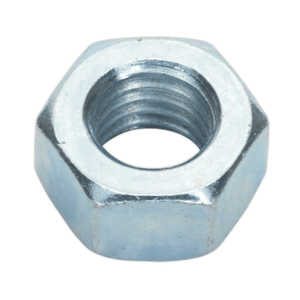 Zinc Plated Steel Nut M12, DIN 934 - Pack of 25