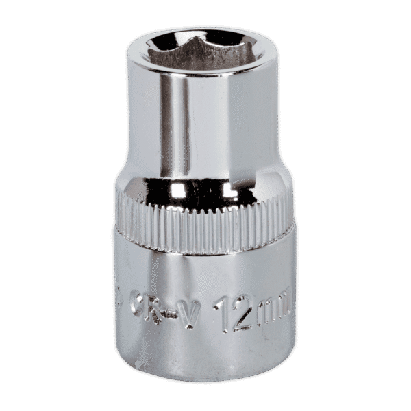 Premier Fully Polished Socket 1/2"Sq Drive 12mm