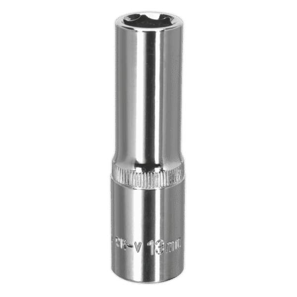 Premier Fully Polished Deep Socket 1/2"Sq Drive 13mm