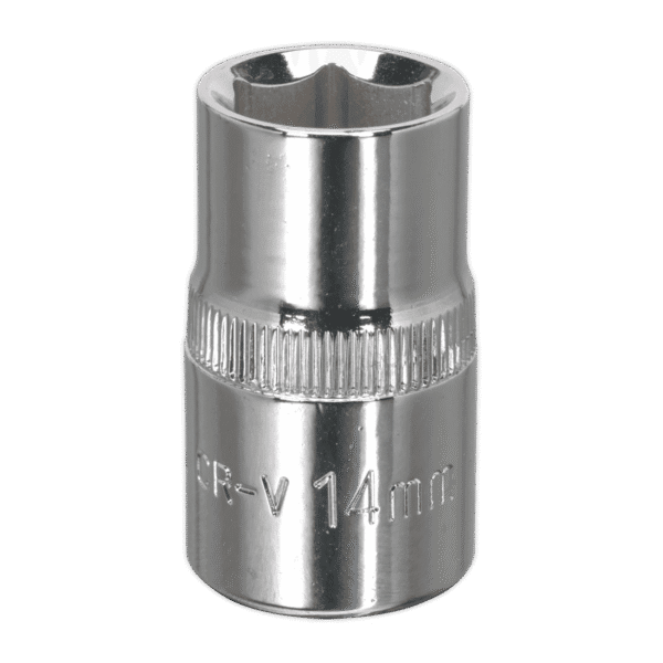 Premier Fully Polished Socket 1/2"Sq Drive 14mm
