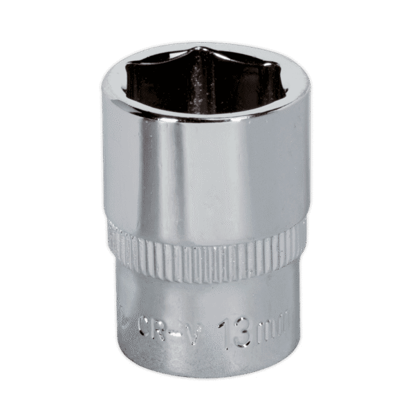 Premier Fully Polished Socket 1/4"Sq Drive 13mm