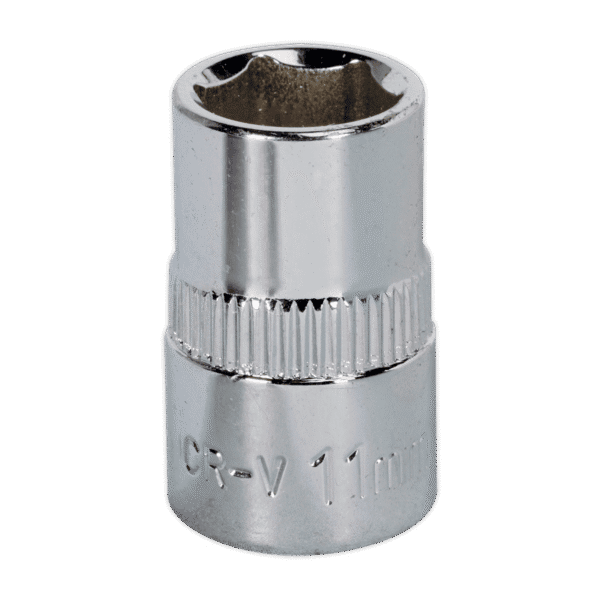 Premier Fully Polished Socket 3/8"Sq Drive 11mm