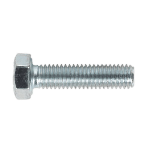 8.8 Zinc Plated HT Setscrew M5 x 20mm, DIN 933 - Pack of 50