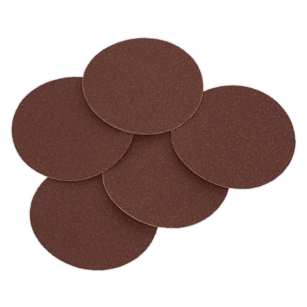 Adhesive Backed Sanding Disc 80Grit 125mm - Pack of 5