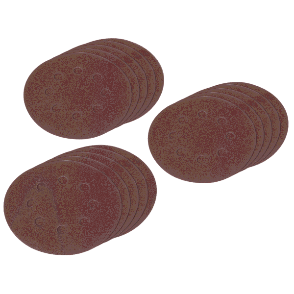 Hook-and-Loop Sanding Disc Set 125mm 10pc