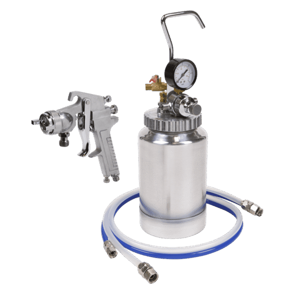 Pressure Pot System with Spray Gun & Hoses 1.8mm Set-Up