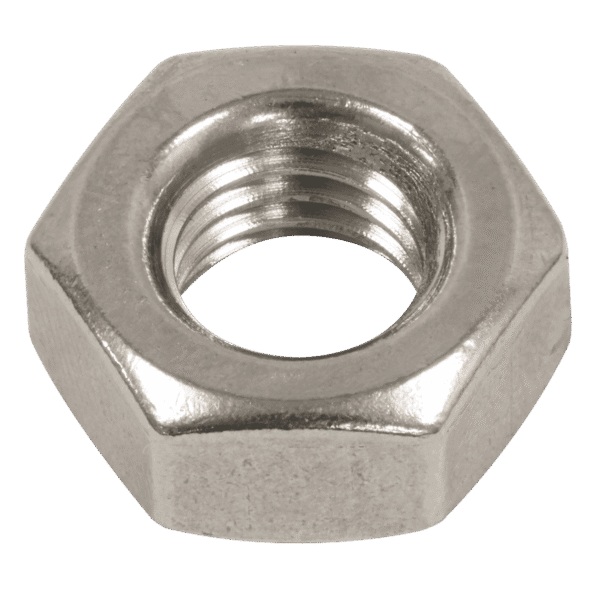 Stainless Steel Nut M10 A2, DIN 934 - Pack of 50