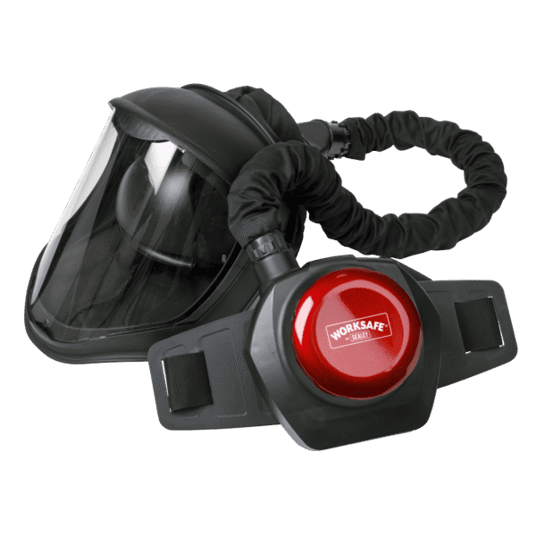 Worksafe® Deluxe Face Shield with Powered Air Purifying Respirator (PAPR)