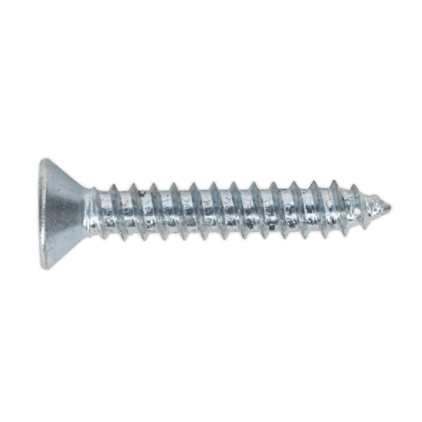 Self-Tapping Countersunk Pozi Screw 4.2 x 25mm, DIN 7982 - Pack of 100