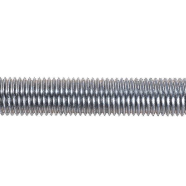 Zinc Plated Threaded Rod M24 x 1m - Pack of 2