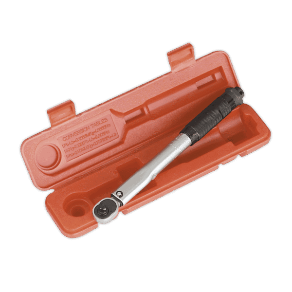Premier Calibrated Micrometer Style Torque Wrench 1/4"Sq Drive 5-25Nm