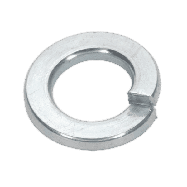 Zinc Plated Spring Washer M8, DIN 127B - Pack of 100