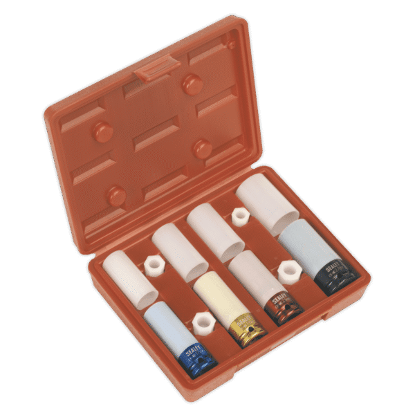Alloy Wheel Impact Socket Set 1/2"Sq Drive 4pc
