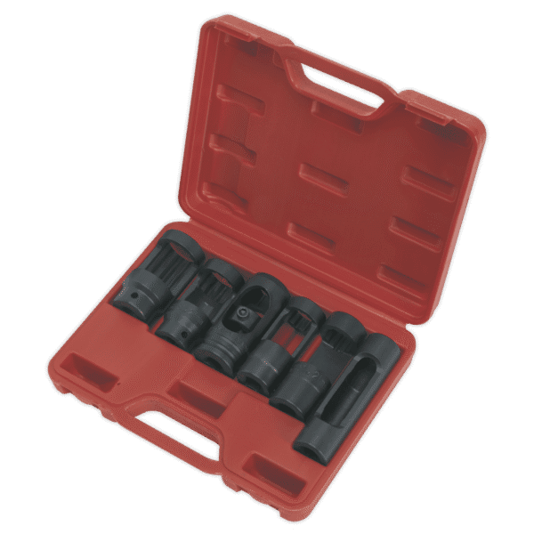 Diesel Injector Window Socket Set 1/2"Sq Drive 6pc