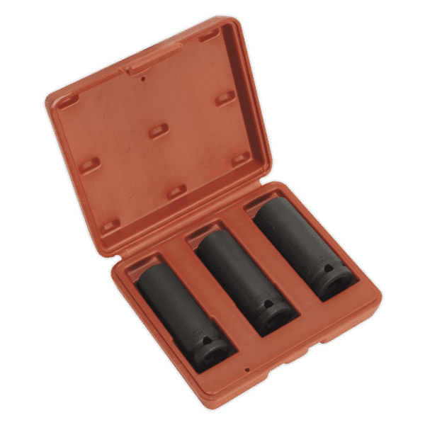 Deep Impact Socket Set 1/2"Sq Drive 3pc