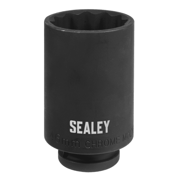 Impact Socket 1/2"Sq Drive 12-Point 46mm