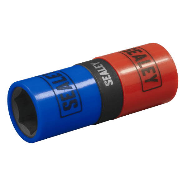 Double Ended Alloy Wheel Impact Socket 1/2"Sq Drive 18.5 x 19.5mm