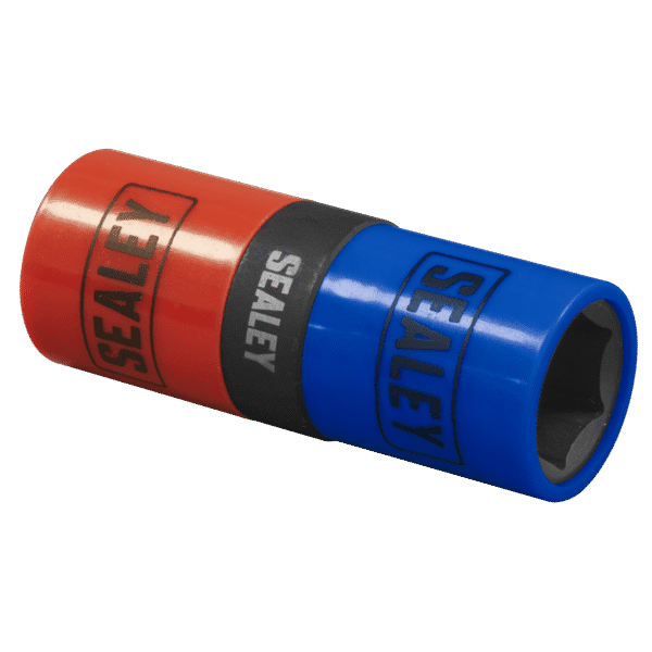 Double Ended Impact Socket 21 x 21.5mm 1/2"Sq Drive Alloy Wheel