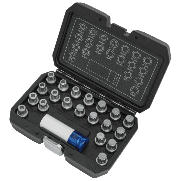 Locking Wheel Nut Key Set for BMW & Mini 21pc