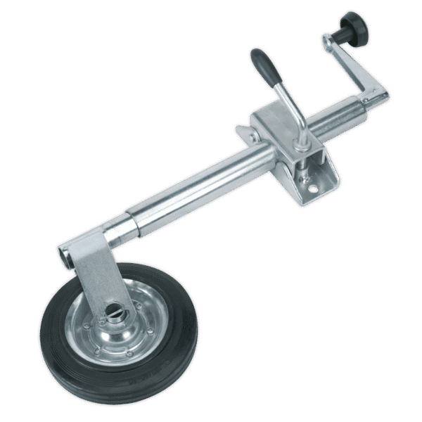 Jockey Wheel & Clamp 35mm - 150mm Solid Wheel