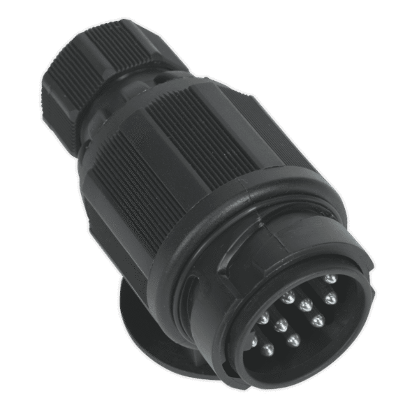 Towing Plug 13-Pin Euro Plastic 12V Twin Inlet