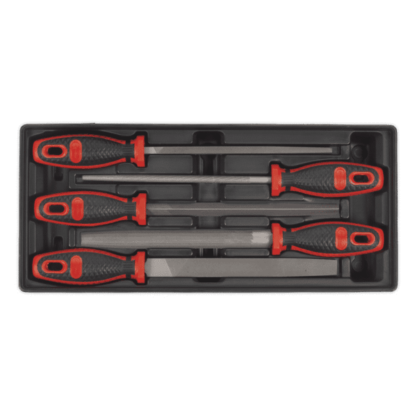 Premier Engineer’s File Set with Tool Tray 5pc