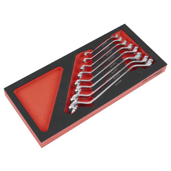 Premier Deep Offset Spanner Set with Tool Tray 8pc