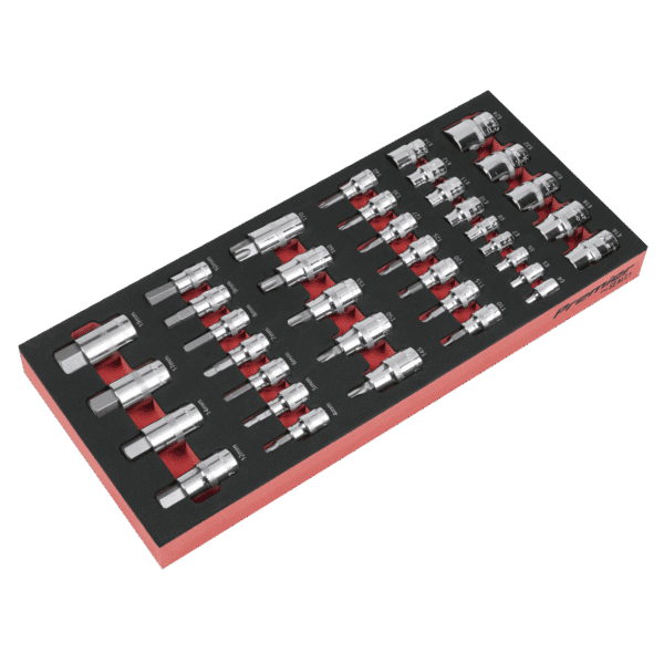 Premier Socket Bit Set with Tool Tray 37pc