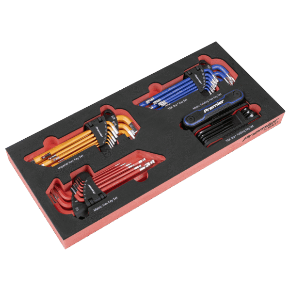 Premier Master Key Set with Tool Tray 43pc