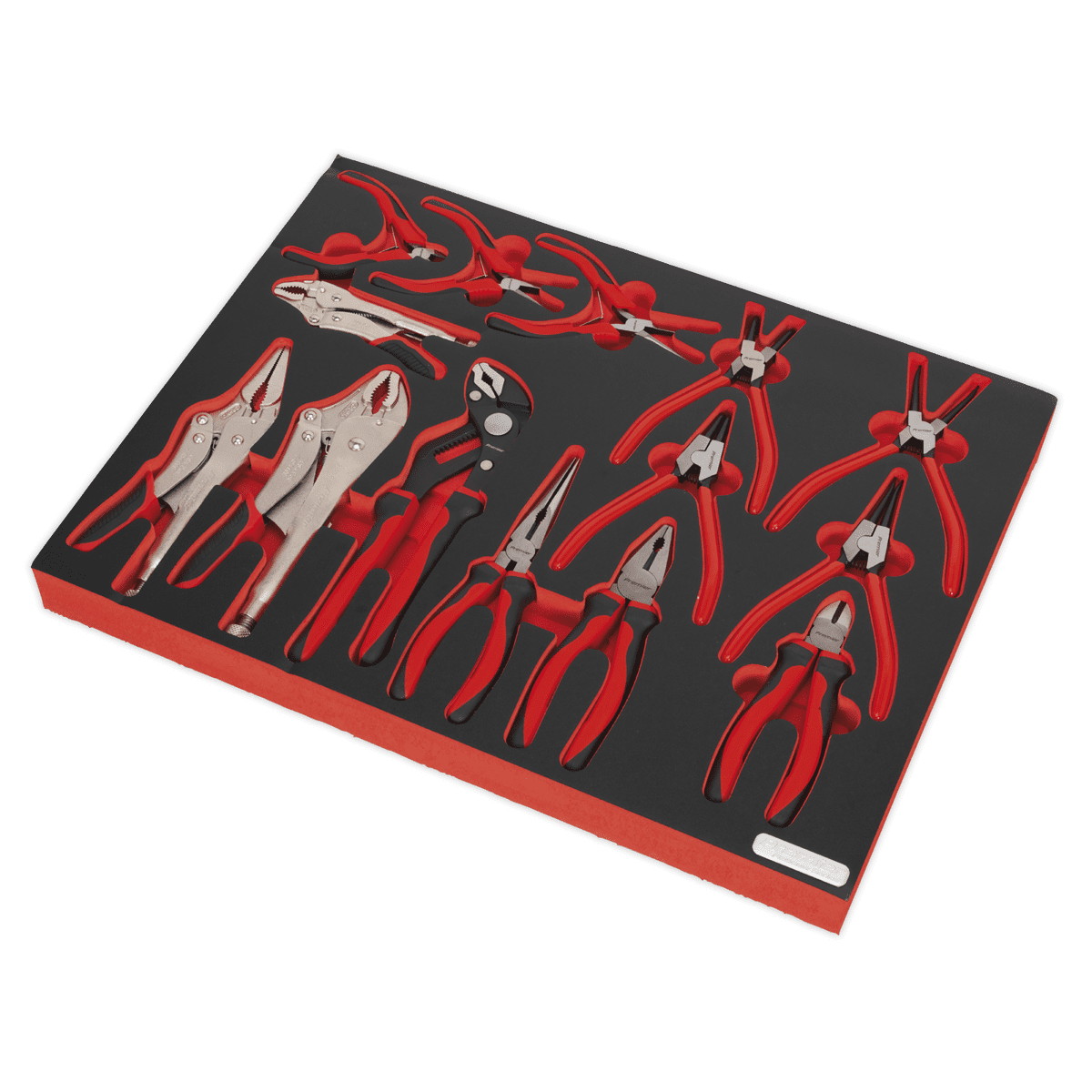 Premier Platinum Pliers Set with Tool Tray 14pc - Image 2