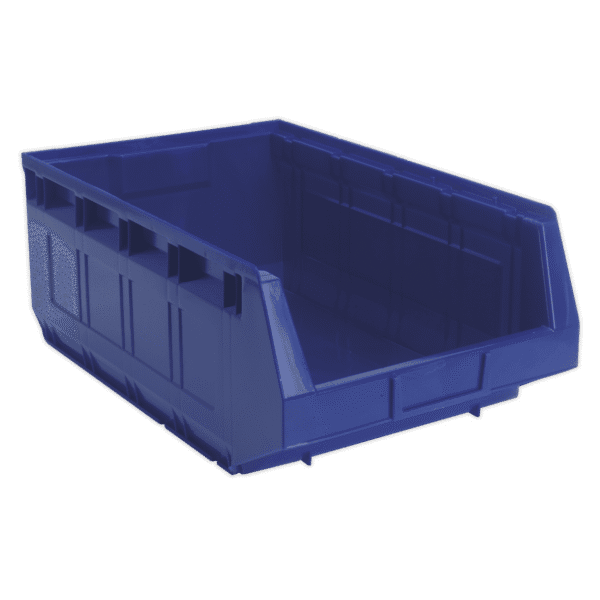 Plastic Storage Bin 310 x 500 x 190mm, Blue - Pack of 12