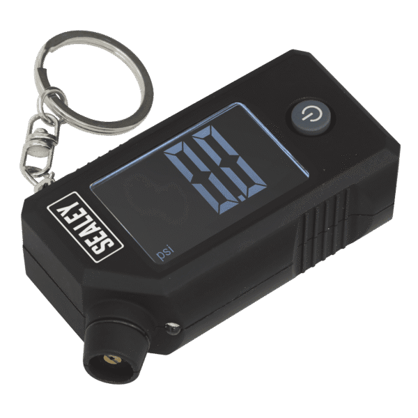 Digital Tyre Pressure & Tread Depth Gauge with LED