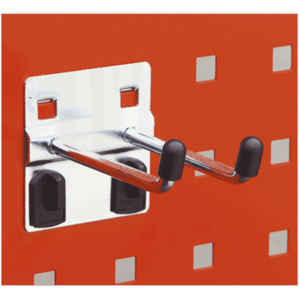 Double Prong Hook with Angled End 6 x 50mm - Pack of 5