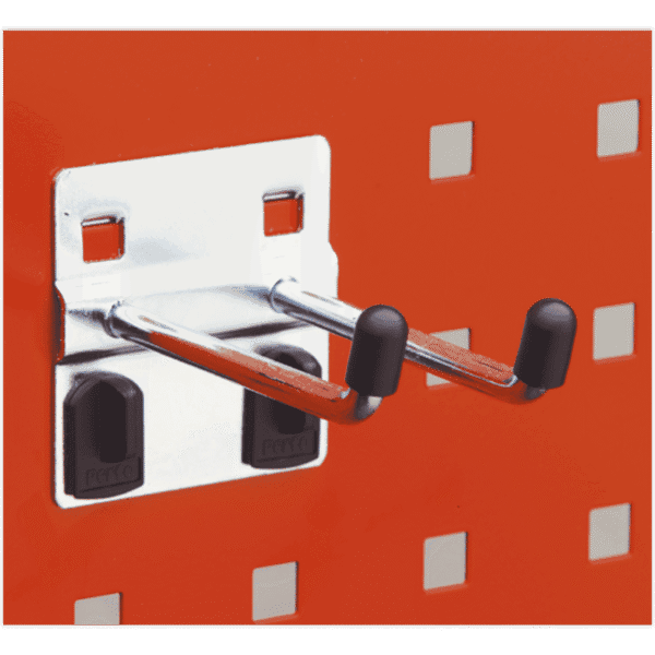 Double Prong Hook with Angled End 6 x 75mm - Pack of 5