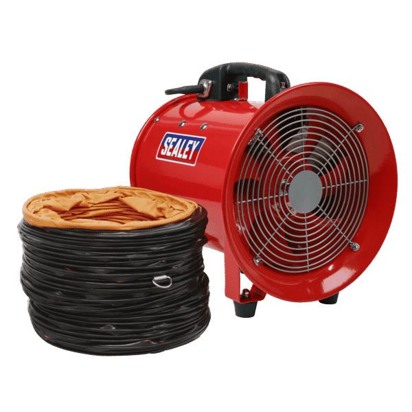Portable Ventilator with 5m Ducting 250mm