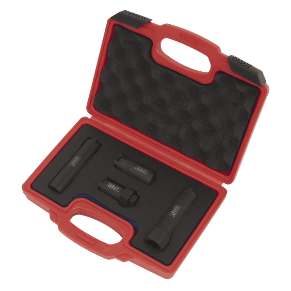Diesel Injector Socket Set for Commercial Vehicles 4pc