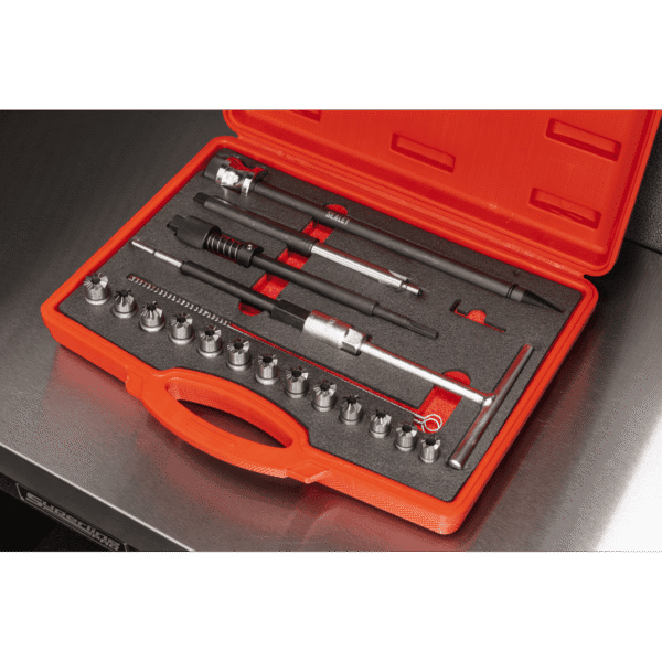 Diesel Injector Seat Cutter Set 21pc