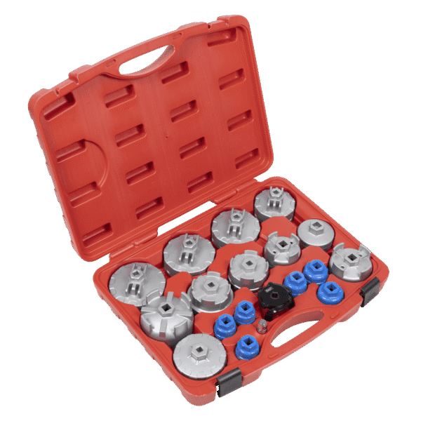 Oil Filter Cap Wrench Set 19pc