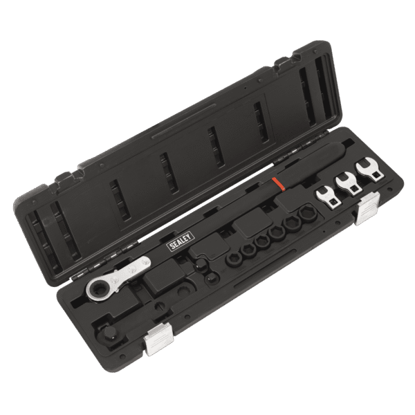 Extended Reach Ratchet Action Auxiliary Belt Tension Tool Kit