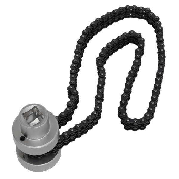 Oil Filter Chain Wrench 1/2"Sq Drive 60-115mm Capacity