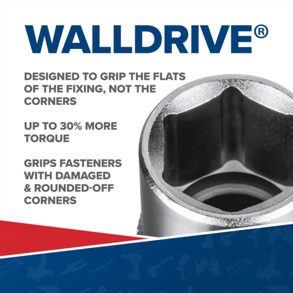 Premier Impact Socket 3/8"Sq Drive 8mm