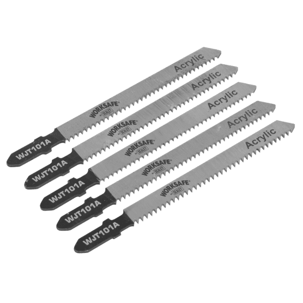 Worksafe® Jigsaw Blade for Metal 75mm 12tpi - Pack of 5