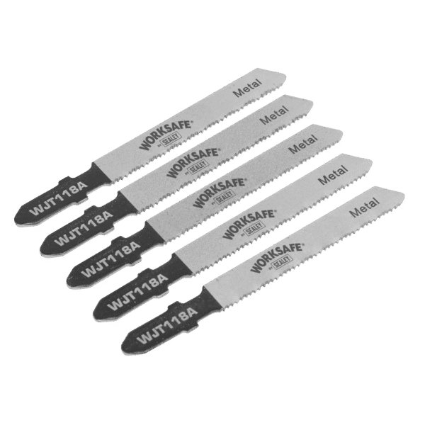Worksafe® Jigsaw Blade for Metal 55mm 21tpi - Pack of 5
