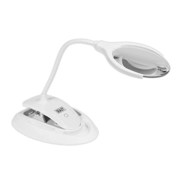 Rechargeable Dimmable Dual Mounting Magnifying Worklight 6 SMD LED